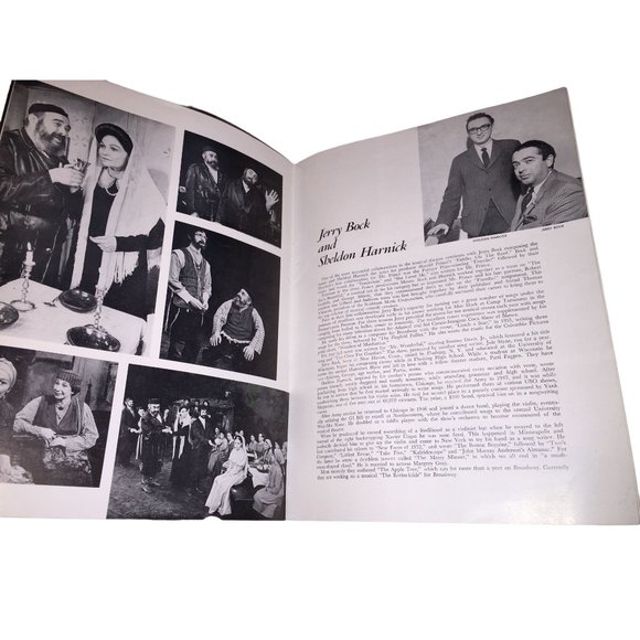 Vintage Fiddler on the Roof 1960s Souvenir/Musical Program Paul Lipson - Picture 5 of 5